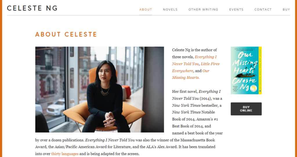 Celeste Ng Celeste Ng