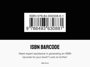 ISBN Barcode for books