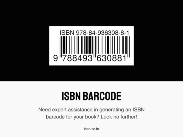 ISBN Barcode for books